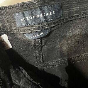 Aeropostale Dark Wash Mom Jeans